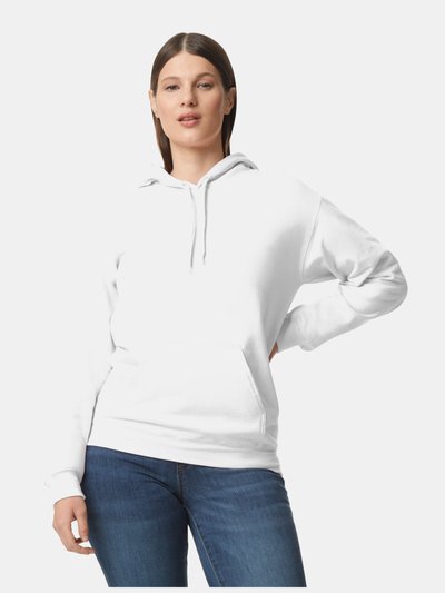 Gildan Gildan Unisex Adult Softstyle Plain Fleece Midweight Hoodie (White) product