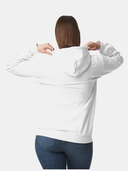 Gildan Unisex Adult Softstyle Plain Fleece Midweight Hoodie (White)