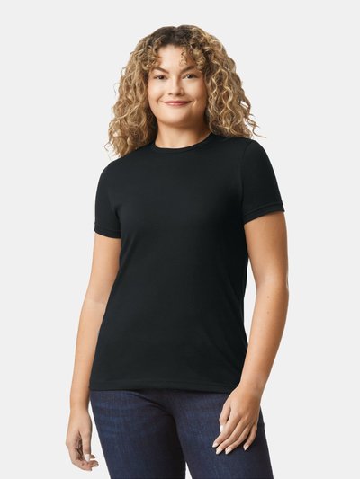 Gildan Gildan Womens/Ladies CVC T-Shirt (Pitch Black) product
