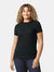 Gildan Womens/Ladies CVC T-Shirt (Pitch Black) - Pitch Black