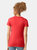 Gildan Womens/Ladies CVC T-Shirt (Red Mist)