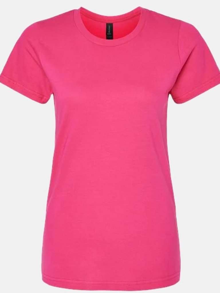Gildan Womens/Ladies Softstyle Midweight T-Shirt (Heliconia) - Heliconia