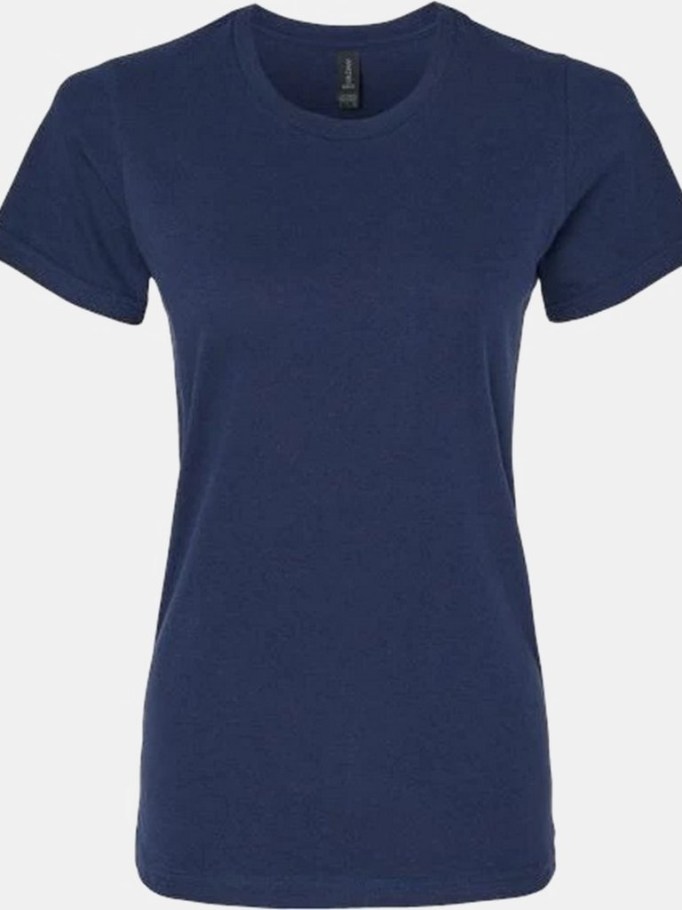 Gildan Womens/Ladies Softstyle Midweight T-Shirt (Navy Blue) - Navy Blue