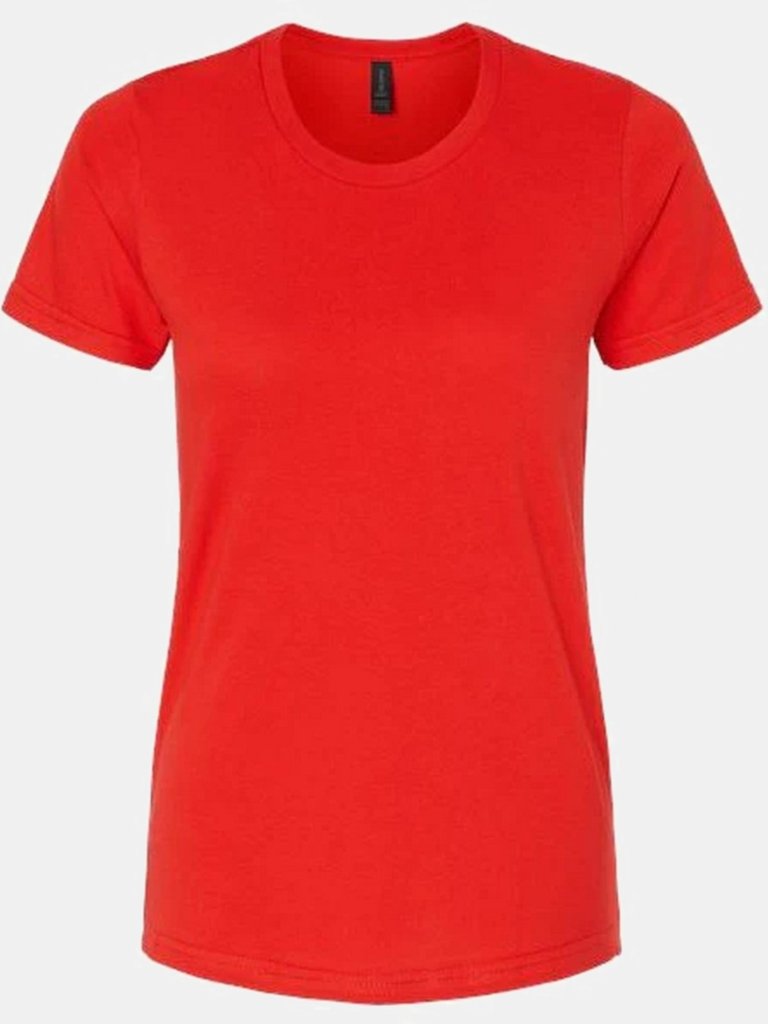Gildan Womens/Ladies Softstyle Midweight T-Shirt (Red) - Red