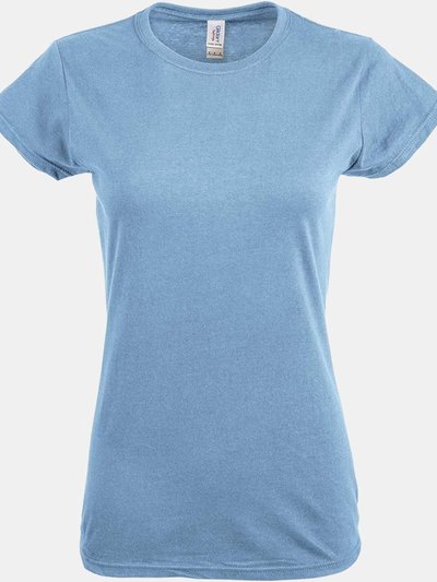 Gildan Gildan Womens/Ladies Softstyle Midweight T-Shirt (Sapphire Blue) product