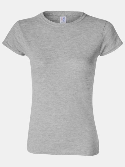 Gildan Gildan Womens/Ladies Softstyle Midweight T-Shirt (Sports Grey) product