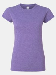 Gildan Womens/Ladies Softstyle Midweight T-Shirt (Violet) - Violet