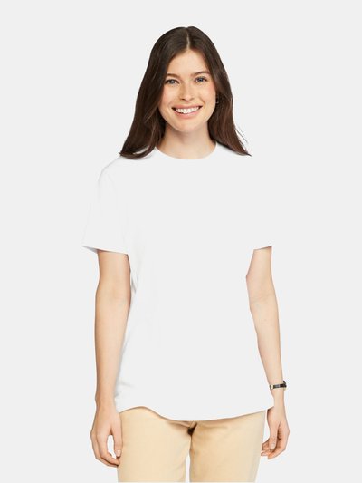 Gildan Gildan Womens/Ladies Softstyle Plain CVC T-Shirt (White) product
