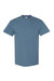 Heavy Cotton Short Sleeve T-Shirt - Indigo Blue - Indigo Blue