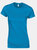 Ladies Soft Style Short Sleeve T-Shirt - Antique Sapphire - Antique Sapphire