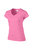 Ladies Soft Style Short Sleeve V-Neck T-Shirt - Azalea