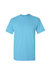 Mens Heavy Cotton Short Sleeve T-Shirt - Sky - Sky