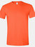 Mens Short Sleeve Soft-Style T-Shirt - Orange - Orange