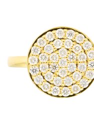 Disco Ring - Yellow gold