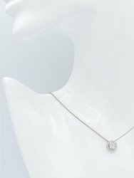 Round Diamond Illusion Pendant