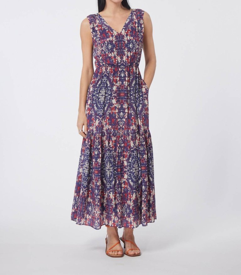 Bridget Dress In Marrakech Print - Marrakech Print