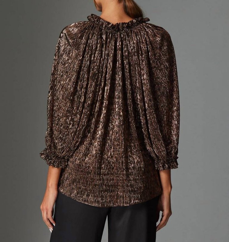 Ellie Blouse In Copper