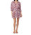 Mel Dress In Monet Garden Print - Monet Garden Print