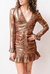 Palmer Dress In Metallic