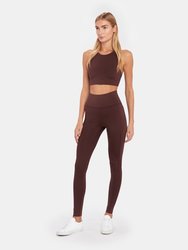 Compressive High Rise Full Length Leggings