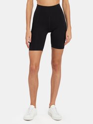 High Rise Bike Short - Black