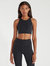 Topanga Criss Cross Sports Bra - Black