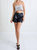 Rhinestone Crop Top