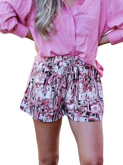 GLAM Stroke Of Style Silk Shorts product
