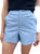 To Town High-Waist Shorts - Sky