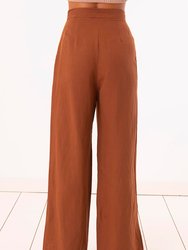 Linen Palazzo Pants