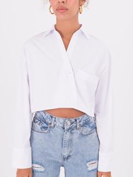 Long Sleeve Crop Shirt