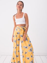 Printed Palazzo Pants