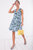 Sleeveless Mini Dress - BLUE