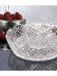 25951 Dublin Large Crystal Chip And Dip Bowl