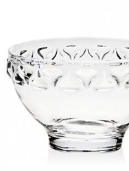 64694 Kisses Banded Candy Bowl - 6 in.