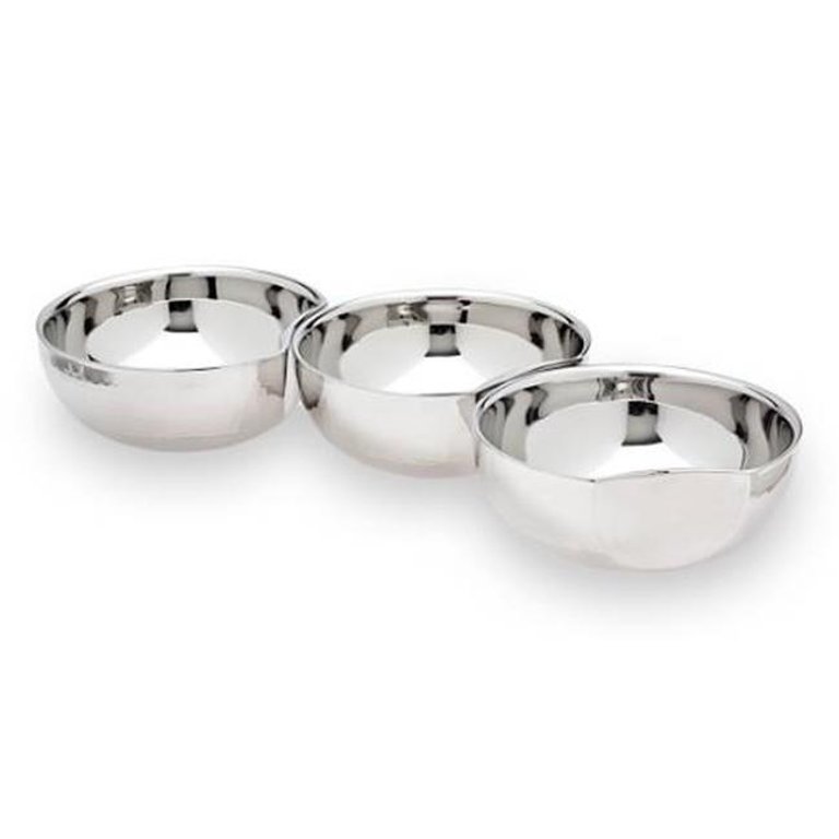 9179 Hammered Connecting Bowls&#44; Set Of 3