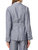 Bold Stripe Linen Blazer In Chambrey