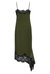 Women's Emma Bottom Slip Dress In Sage Green/black