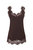 Women's Megan Lace Tank Top In Fudge - Fudge