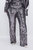 Sequin Wide Leg Pants In Gunmetal