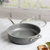 Goodful Ceramic Nonstick 4 Quart Pan with Lid, Comfort Grip Stainless Steel Handle, Made without PFOA, Gray - Gray