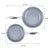 Goodful Ceramic Nonstick Frying Pan Set - 2 Piece with 8 Inch and 9.5 Inch Skillets, Cream