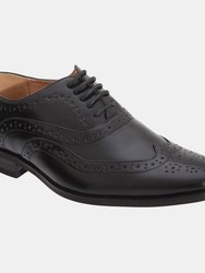 Boys 5 Eye Brogue Oxford Shoes - Black