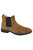 Mens Leather Lined Chelsea Boots - Tan - Tan