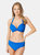 Gorgeous Womens/Ladies Twist Knot Padded Bikini Top (Cobalt)