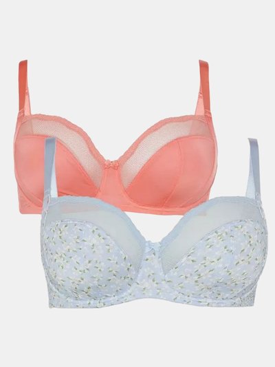 Gorgeous Womens/Ladies Daisy Bra - Pack Of 2 product
