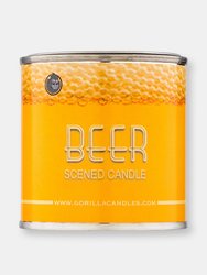 Beer Scented Candle