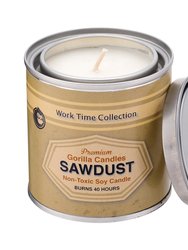 Sawdust Candle