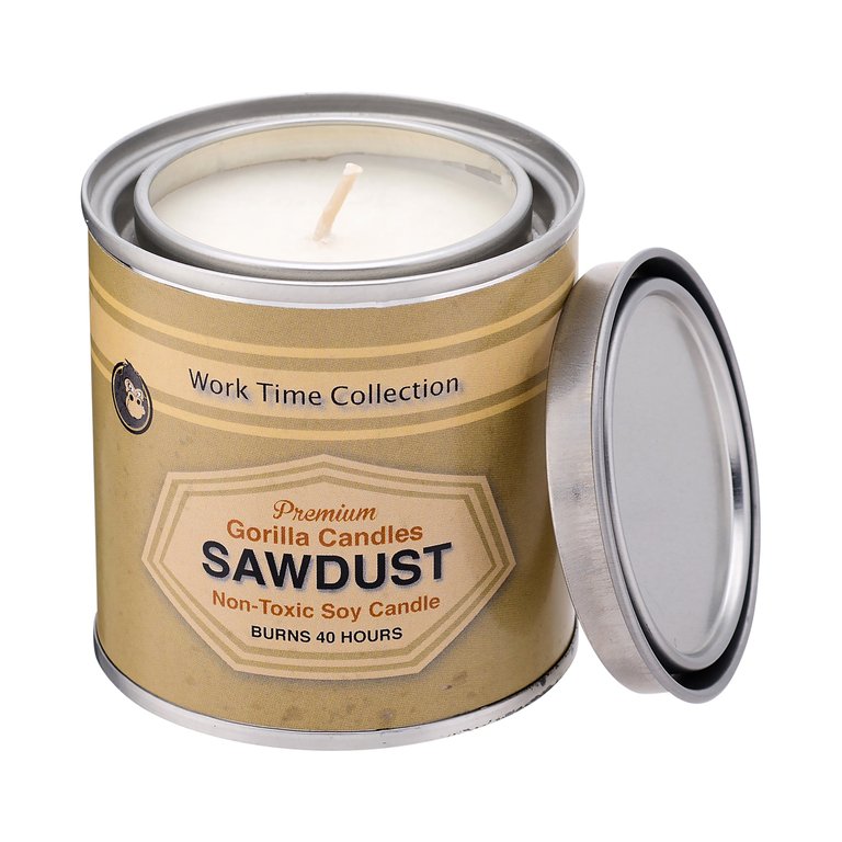 Sawdust Candle