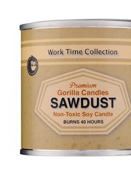 Sawdust Candle